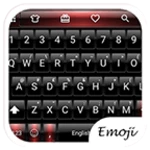 Logo of Emoji Keyboard Dusk Black Red android Application 